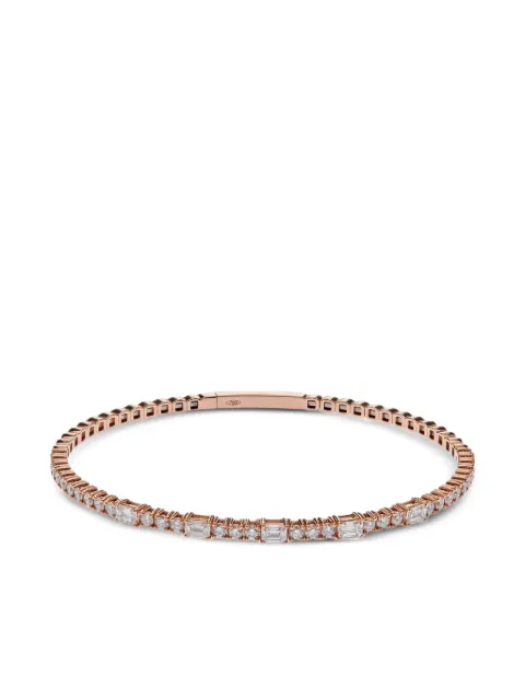 Jewels Aficionado 18K rose gold diamond bracelet Pink JAB40DRG