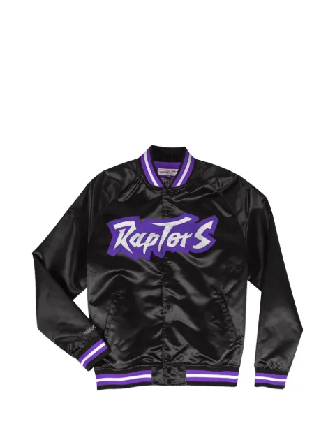 Mitchell & Ness lightweight satin jacket Black STJKMG18013TRABLCK1