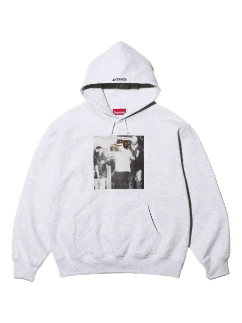 Supreme ANTIHERO® graphic-print hoodie Grey SU26323