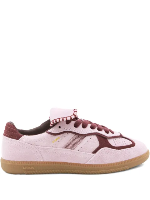 ALOHAS Tb.490 club suede leather sneakers Pink S10091704