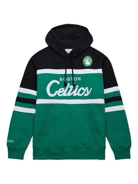 Mitchell & Ness x Boston Celtics long-sleeve hoodie Green FPHD6293BCEYYPPPKYGN