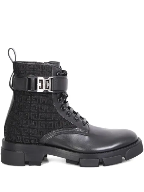 Givenchy 50mm 4G-patterned boots Black BH603FH1CH001