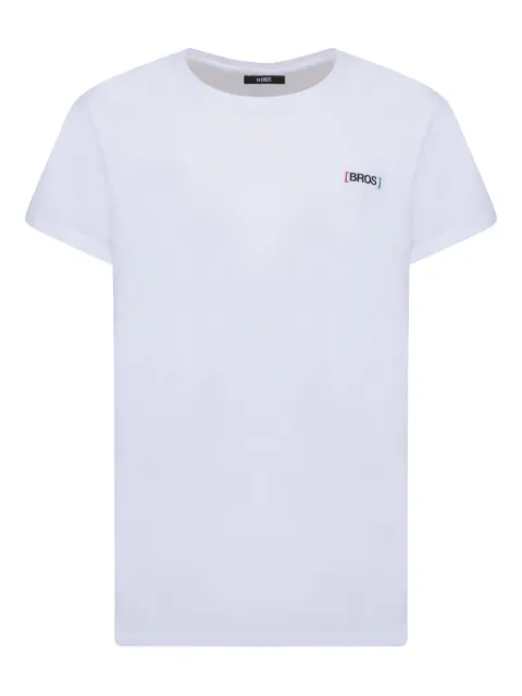 14BROS logo-embroidered T-Shirt White 12679A5128436001