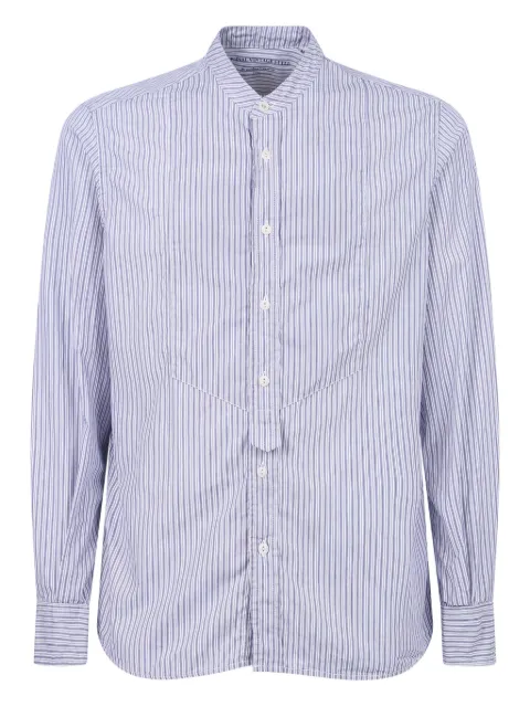 original vintage style striped button-fastening shirt Blue BASIL216TO216