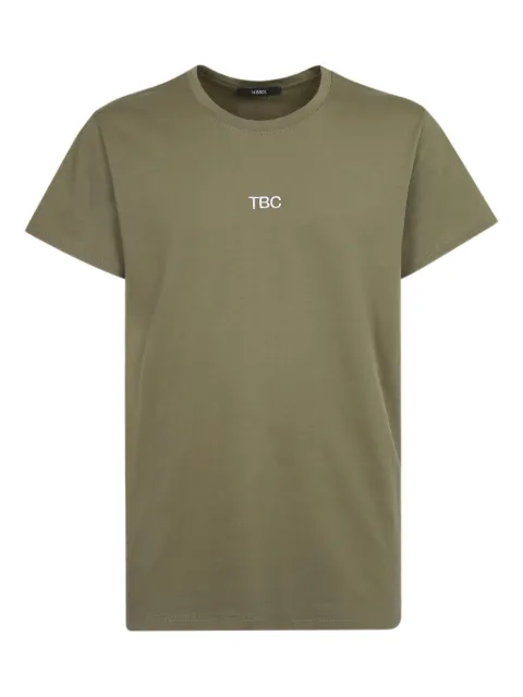 14BROS round-neck T-shirt Green 12679A3062B14702