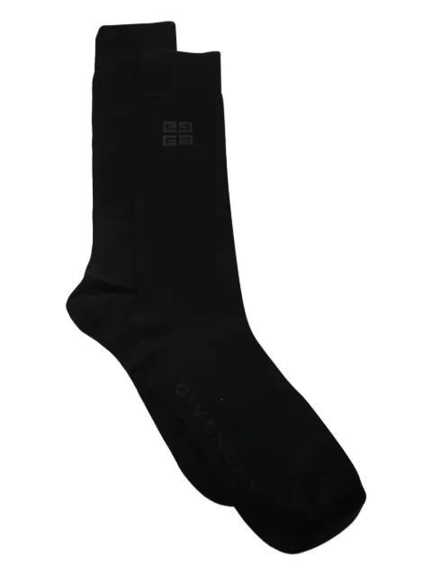 Givenchy logo-detailed socks Black BMB02Y4YB0001
