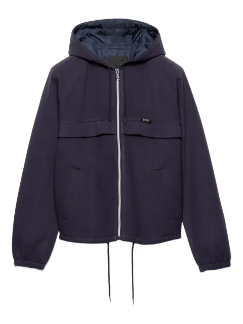 Prada hooded raglan-sleeve jacket Blue SGD072SOOO18XO