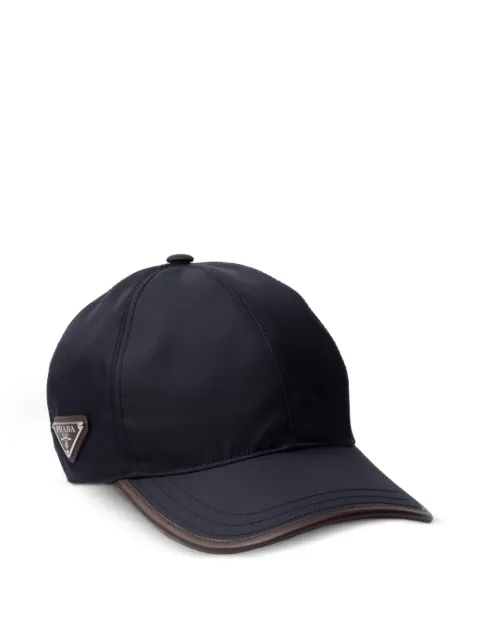 Prada Speedrock enamelled-triangle baseball cap Blue 2HC2742HE1