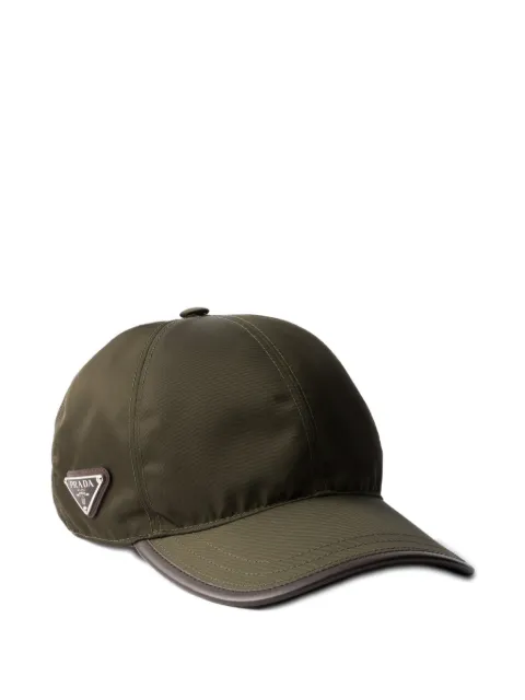 Prada Speedrock Re-Nylon baseball cap Green 2HC2742HE1