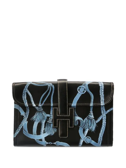 Hermès Pre-Owned 1994 PM Jige Elan clutch bag Black DPFF8915