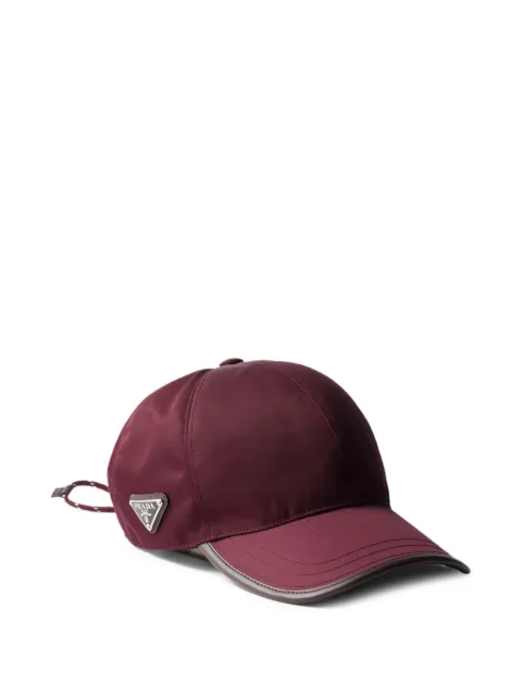 Prada Speedrock Re-Nylon baseball cap Red 2HC2742HE1