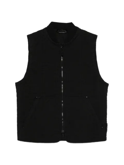 Stone Island padded zip-up gilet Black L1S15G100004S0F34