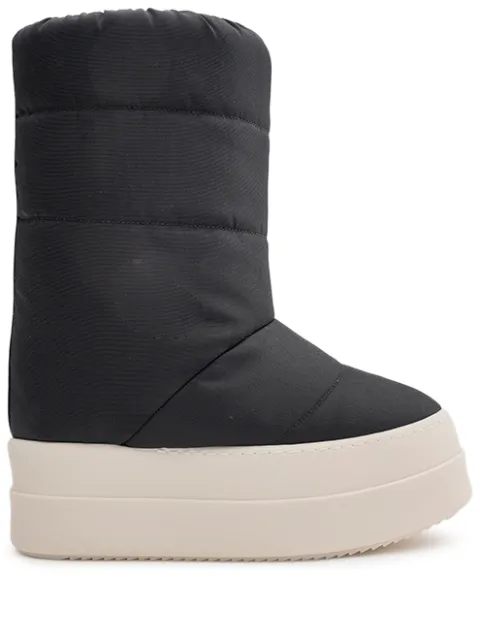 Rick Owens DRKSHDW 65mm Lunar round-toe boots Black DS02E7838NCV