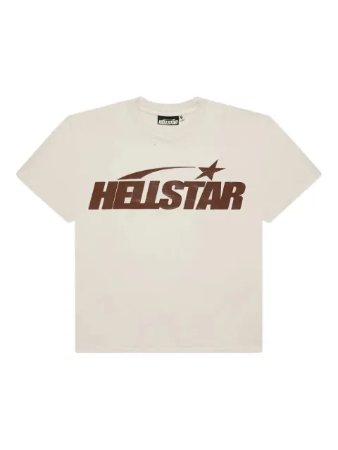 HELLSTAR logo T-shirt White HSR085