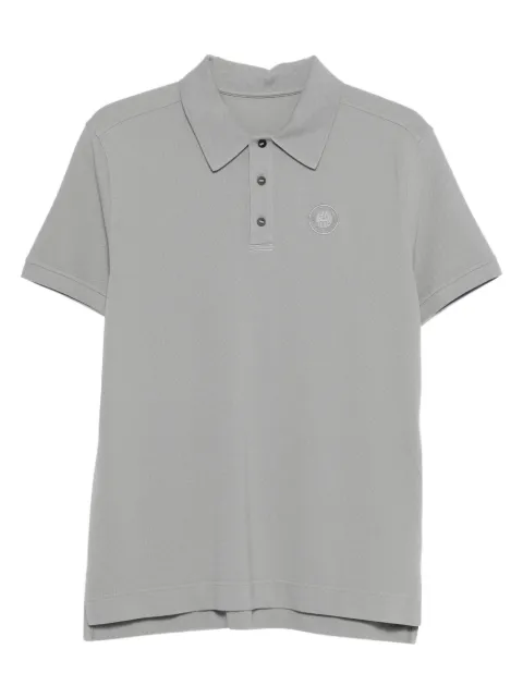 Canada Goose logo-patch polo shirt Grey 1600MT