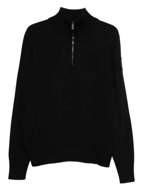 Canada Goose Rosseau half-zip sweater Black 7090M
