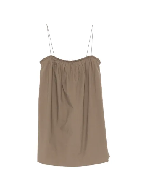 Matteau frill cami dress Brown FCMDR