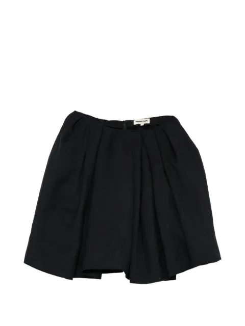 SHUSHU/TONG pleated pouf skirt Black FSDFSK12ASA036NA100