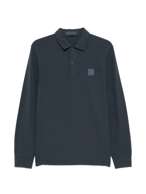 Stone Island 2200005 organic cotton jersey Crepe_S.I. Ghost polo shirt Blue L1S152200004S0F11
