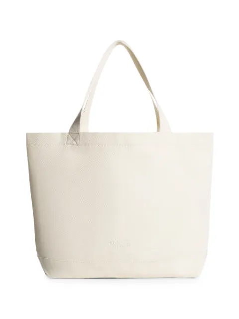 Maison Kitsuné Double Fox Head tote bag White OW511CFWW0096