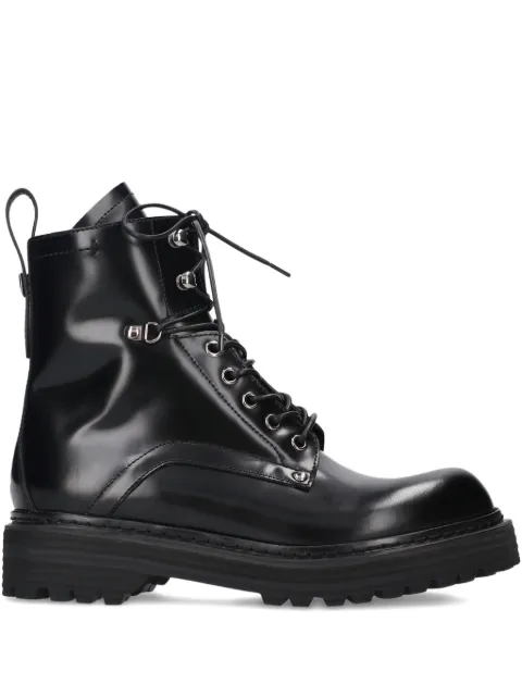 Premiata lace-up ankle boots Black M7112ASCOTNERO