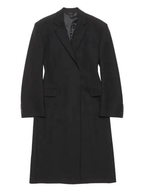 Acne Studios wool double-breasted coat Black A90695