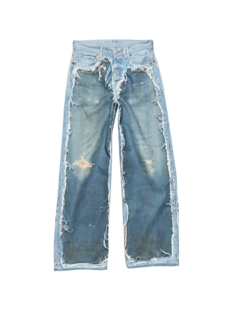 Acne Studios trompe-l’œil jeans - 1981 Blue CK0140