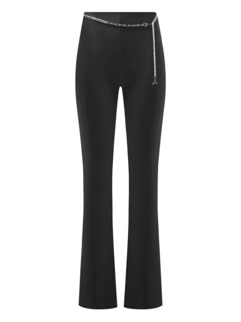 Manière De Voir fit and flare leggings with chain Black WMN3551