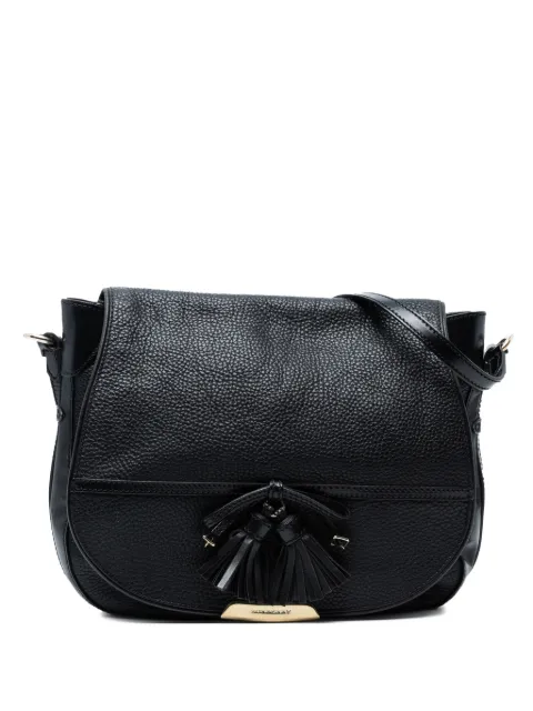 Burberry Pre-Owned 2000-2017 Medium Grained Leather Maydown shoulder bag Black 71GW0Q4KL84O1Q32