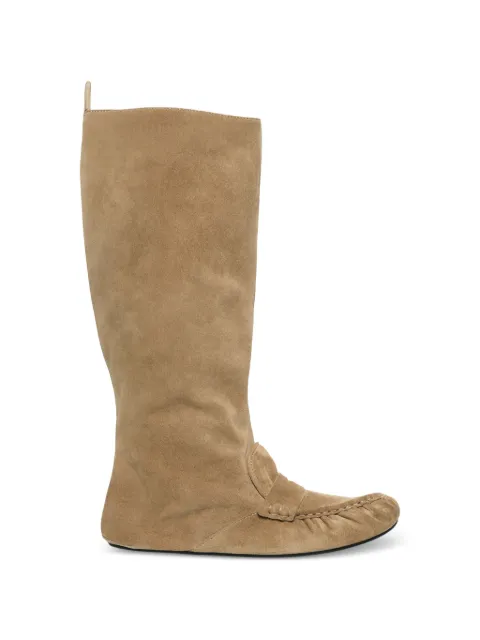 Acne Studios Slouch toe-detail boots Neutrals AD0909