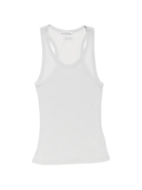 Acne Studios ribbed vest top Grey AL0532