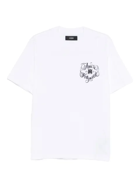 AMIRI Amiri Hollywood T-shirt White AMTOJR1009
