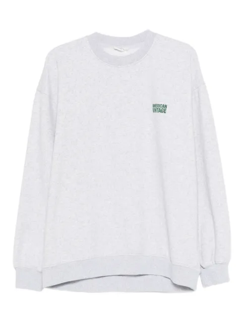 American Vintage Baptown sweatshirt Grey MBAP03BE26