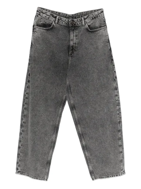 American Vintage buttoned wide-leg jeans Grey MYOP11H