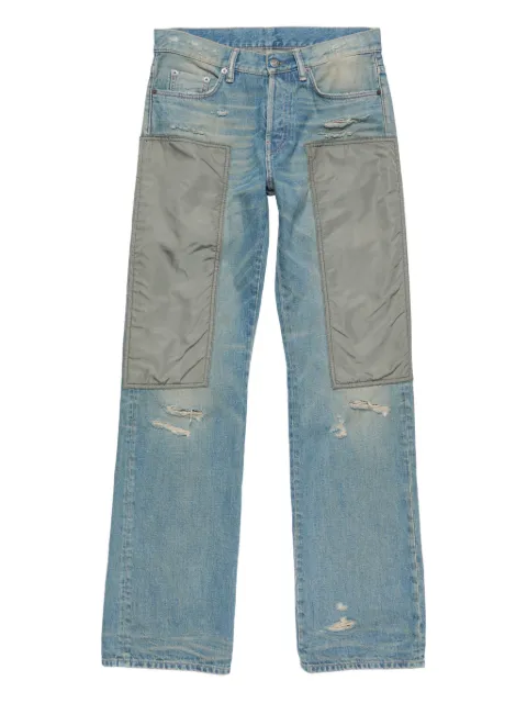Acne Studios panelled distressed jeans Blue B00480