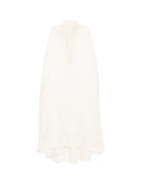 SHATHA ESSA sequin-embellished maxi dress Neutrals RD2602