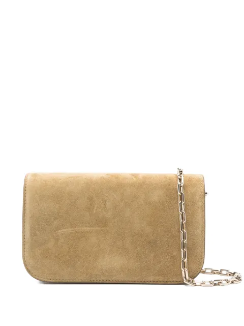 Christian Louboutin stud-embellishments mini clutch bag Green 1265001Z089