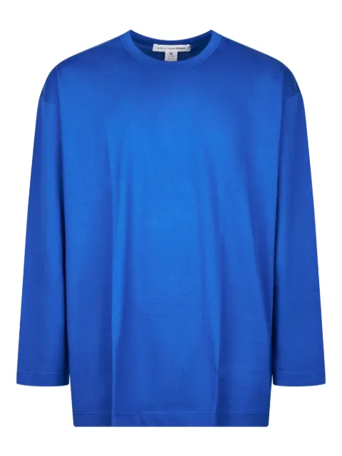 Comme Des Garçons long-sleeve T-shirt Blue FPT0210511BLUE