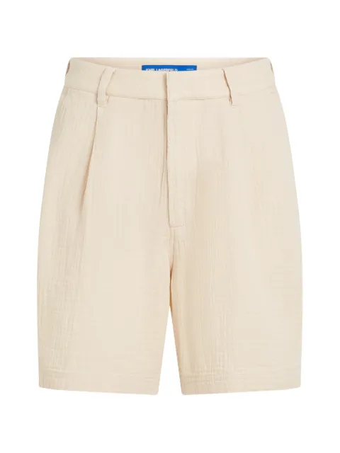 Karl Lagerfeld Jeans crinkled shorts Neutrals B2M100541EY