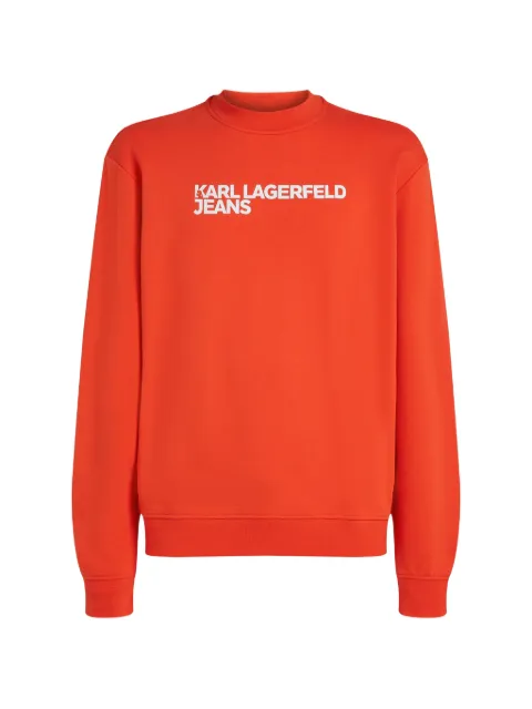 Karl Lagerfeld Jeans logo-print sweatshirt Orange A1M20001B14