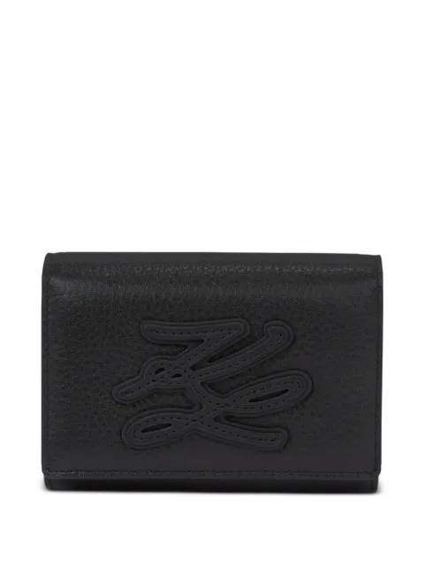 Karl Lagerfeld medium K/Autograph bifold wallet Black B2W320651AV