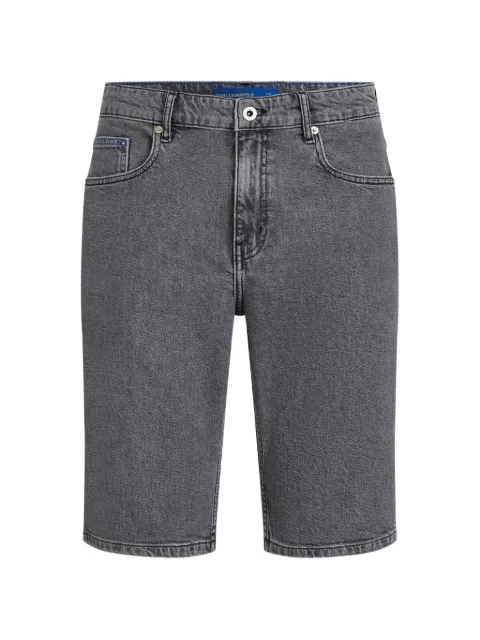 Karl Lagerfeld Jeans belt-loops shorts Grey B2M10050E10