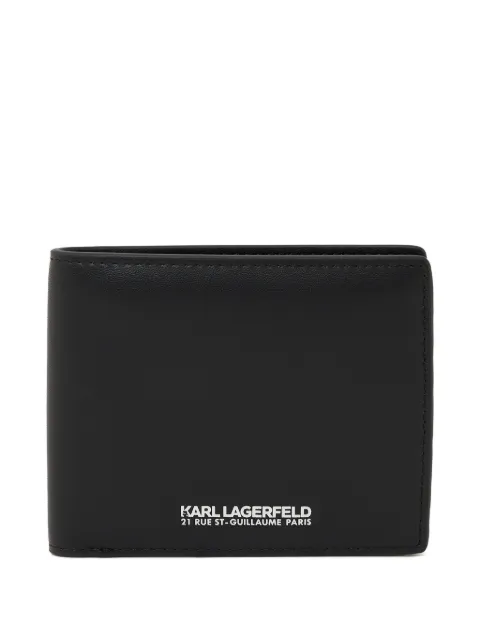 Karl Lagerfeld K/Traveller logo-print wallet Black B2M32053999