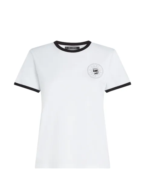 Karl Lagerfeld crew-neck T-shirt White B2W17026101