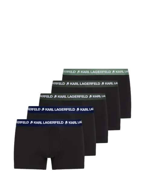 Karl Lagerfeld logo-waistband boxers Black B1M470301IQ