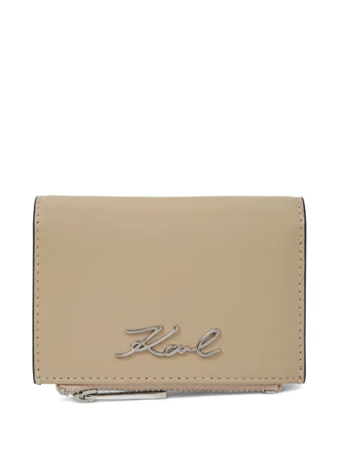 Karl Lagerfeld K/Signature bifold wallet Neutrals B2W320132FT