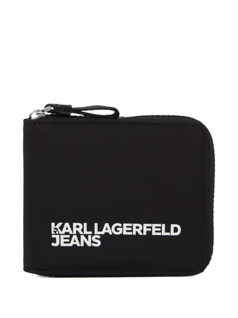 Karl Lagerfeld Jeans logo essential wallet Black B2M32046999