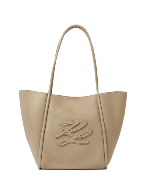 Karl Lagerfeld medium K/Autograph tote bag Neutrals B2W300512FT