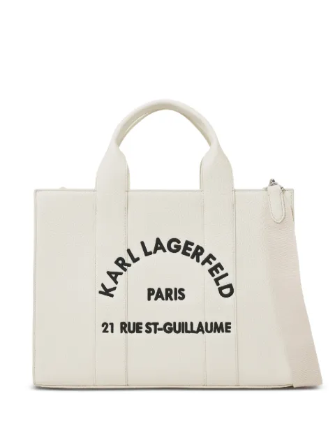 Karl Lagerfeld Rue St-Guillaume medium tote bag White B1W30041110