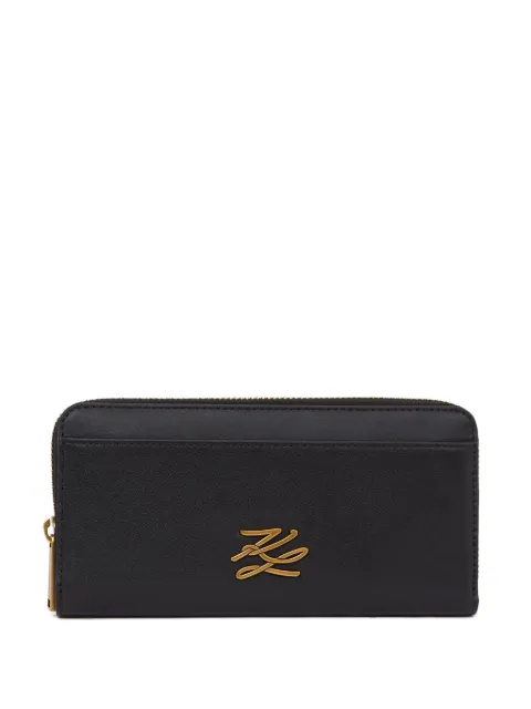 Karl Lagerfeld K/Autograph continental wallet Black B2W32006992